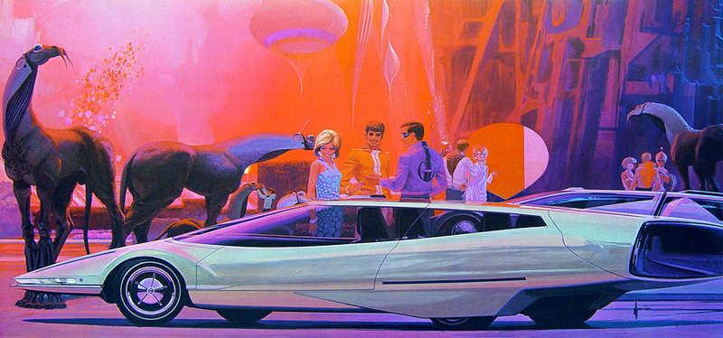 Illustration for article titled This Is What A Great '60s Futurist Thought The Present Would Look Like